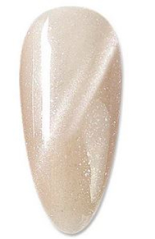 Gellack Candy Beige Glitzer-Schimmer Nagel